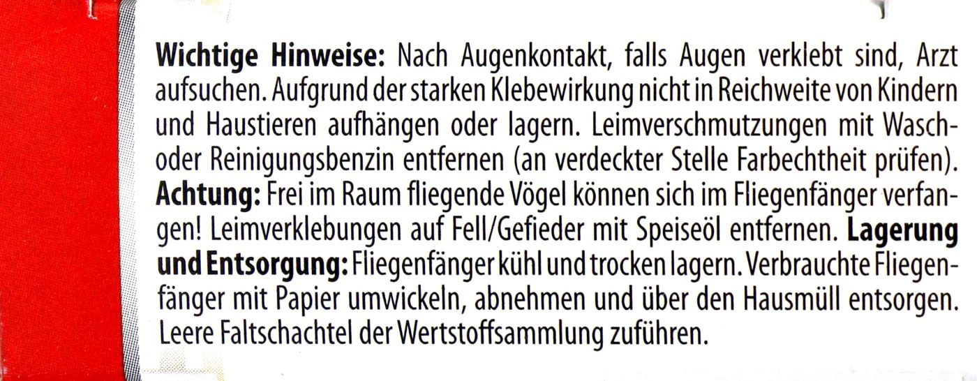 Aeroxon Fliegenfänger - 4 Stück 4 Aeroxon Fliegenfänger - 4 Stück – Bild 4