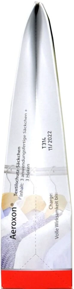 Aeroxon Textilschutz-Säckchen Gegen Motten - 3 Stück -Garten und Außenbereich Aeroxon20Textilschutz Saeckchen 35334 R01