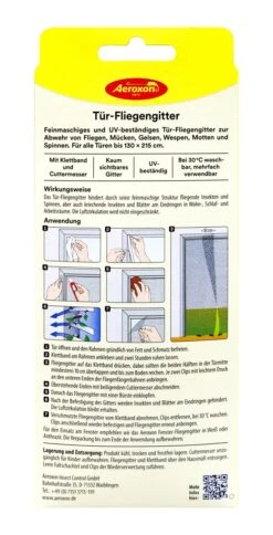 Aeroxon Tür-Fliegengitter - 2 Stück -Garten und Außenbereich Aeroxon20Tuer20Fliegengitter 35560 H01