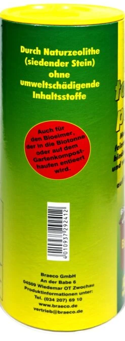 Braeco Biotonnen Pulver - 0,5 Kg -Garten und Außenbereich Braeco20Biotonnenpulver 34840 H02