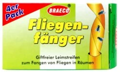 Braeco Fliegenfänger - 4 Stück