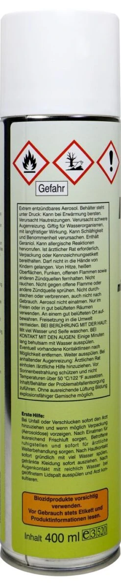 Braeco Insektenspray - 0,4 L -Garten und Außenbereich Braeco20Insekten20Spray 35440 H02