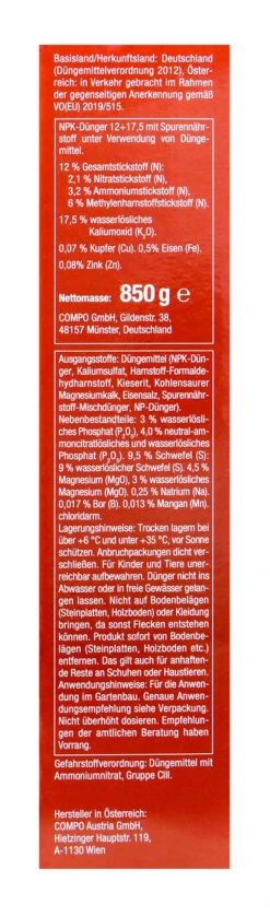 COMPO BIO Tomaten Langzeit-Dünger Mit Schafwolle - 0,85 Kg -Garten und Außenbereich COMPO20BIO20Tomaten20Langzeit Duenger20mit20Schafwolle 34215 R01