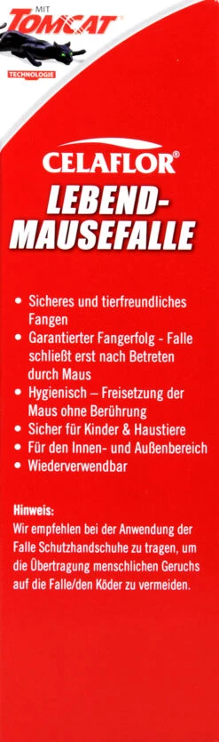 Celaflor Lebend Mausefalle -Garten und Außenbereich Celaflor20Lebend20Mausefalle 35307 R01