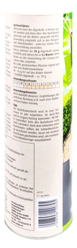 Compo Algenkalk Für Buchsbäume - 1 Kg -Garten und Außenbereich Compo20Algenkalk 34607 H02