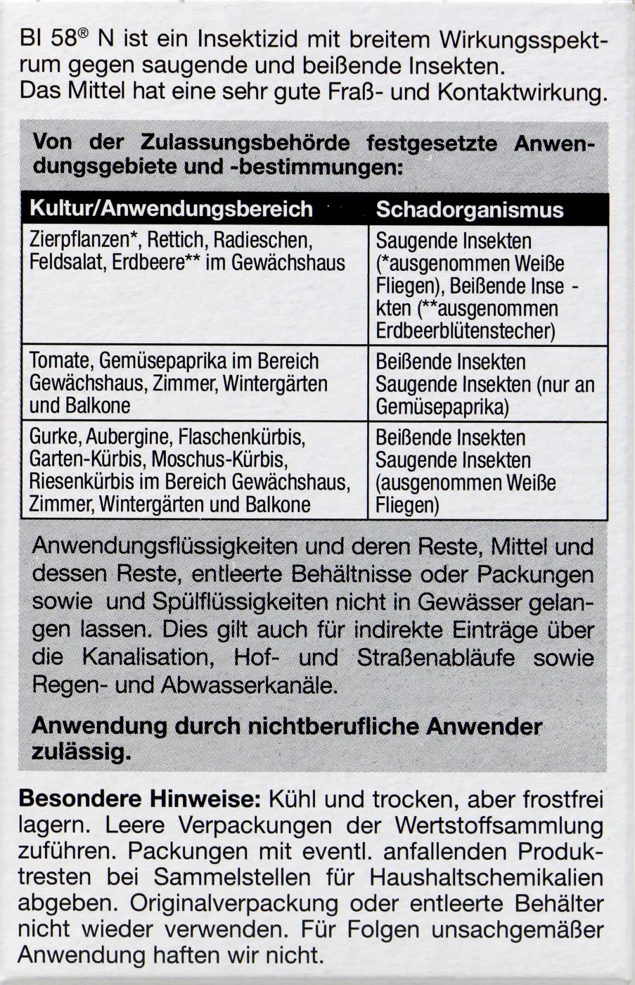 Compo Bi 58 N Insektizid - 30 Ml 4 Compo Bi 58 N Insektizid - 30 Ml – Bild 4