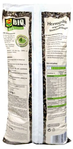 Compo Bio Hornspäne - 2,5 Kg -Garten und Außenbereich Compo20Bio20Hornspaene 45364 H01