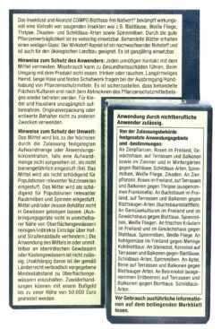 Compo Bio Nativert Blattlaus-Frei - 9 Ml -Garten und Außenbereich Compo20Bio20Nativert20Blattlaus Frei 31403 H01