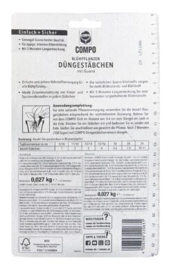 Titelseite -Garten und Außenbereich Compo20Bluehpflanzen20Duengestaebchen 36764 H01
