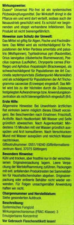 Compo Duaxo Universal Pilz-frei - 150 Ml -Garten und Außenbereich Compo20Duaxo20Universal20Pilz frei 31148 R01