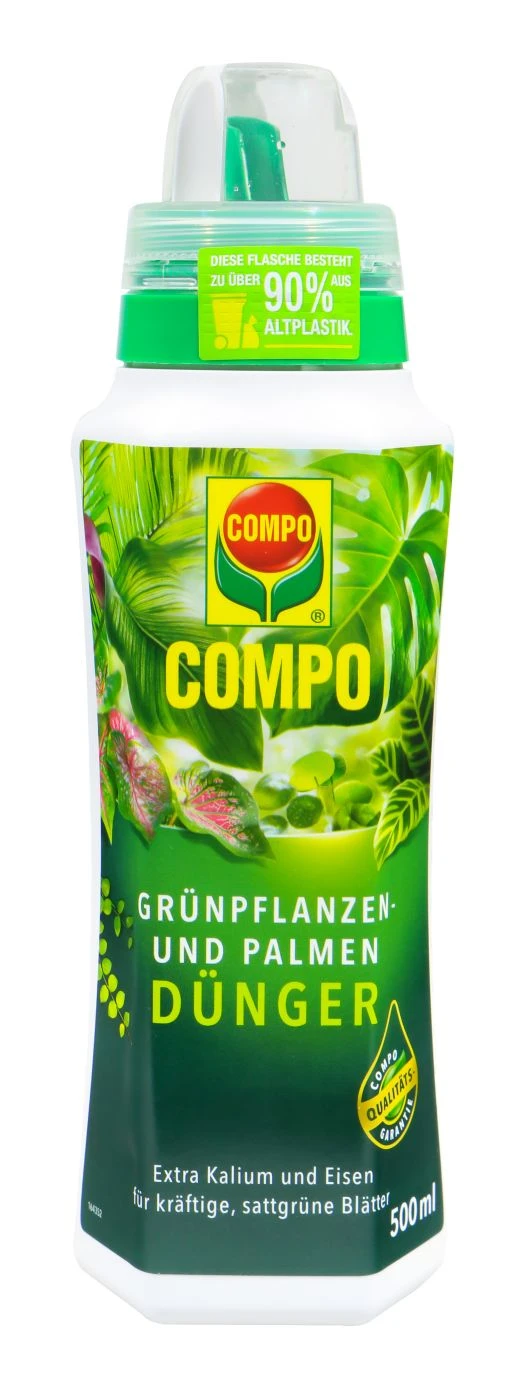 Compo Grünpflanzen- Und Palmendünger - 0,5 L 1 Compo Grünpflanzen- Und Palmendünger - 0,5 L