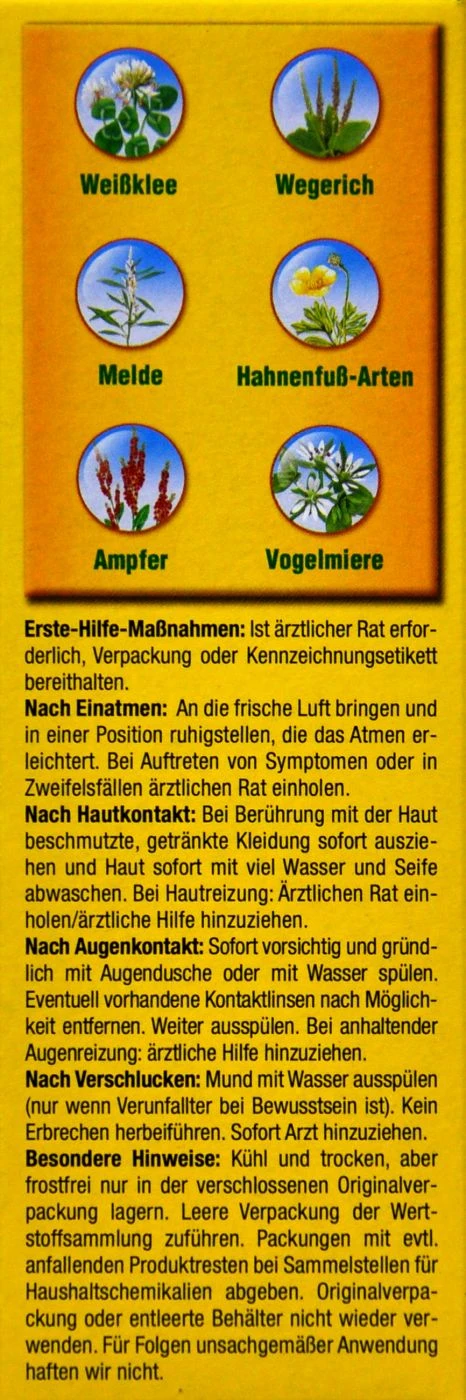 Compo Rasenunkraut-Vernichter Banvel Quattro - 150 Ml 2 Compo Rasenunkraut-Vernichter Banvel Quattro - 150 Ml – Bild 2