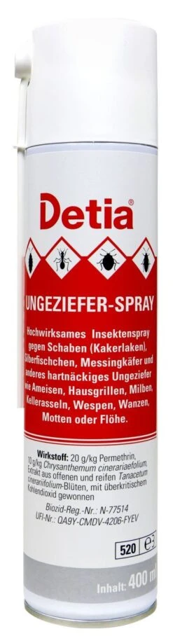 Detia Ungeziefer-Spray - 0,4 L