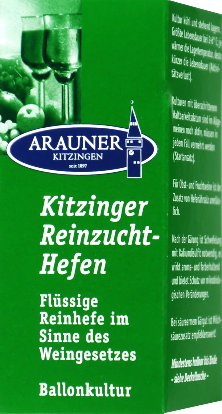 Kitzinger Reinzucht-Hefe Bordeaux - 20 Ml 1 Kitzinger Reinzucht-Hefe Bordeaux - 20 Ml