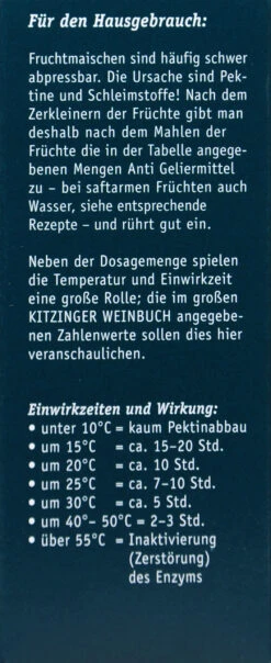 Kitzinger Anti Geliermittel - 50 G -Garten und Außenbereich Kitzinger Anti Geliermittel 15145 H01