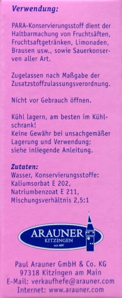 Kitzinger Para Konservierungsmittel - 50 Ml -Garten und Außenbereich Kitzinger Para Konservierungsstoff 14571 L01