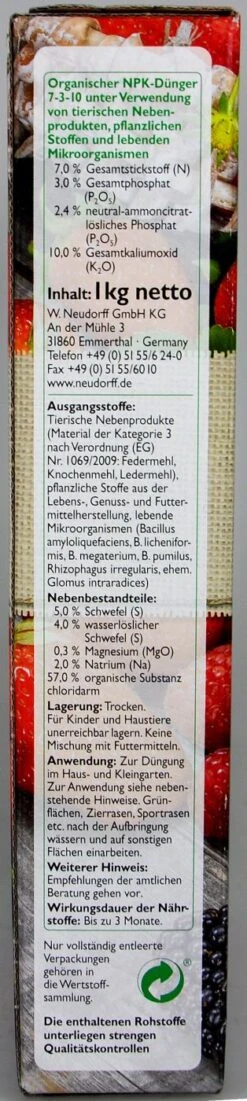 Neudorff Azet Beeren- & Obstdünger - 1 Kg 6 Neudorff Azet Beeren- & Obstdünger - 1 Kg -Garten und Außenbereich Neudorff20Azet20Beeren 20und20Obstduenger 36768 L01