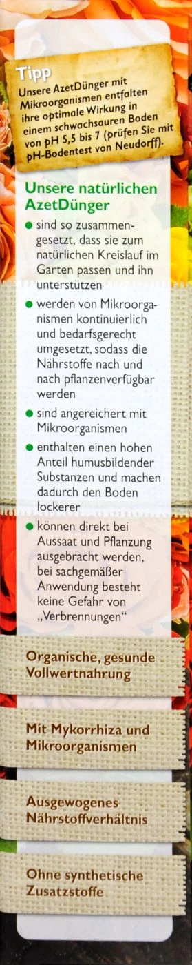 Neudorff Azet Rosen-Dünger - 1 Kg 3 Neudorff Azet Rosen-Dünger - 1 Kg – Bild 3