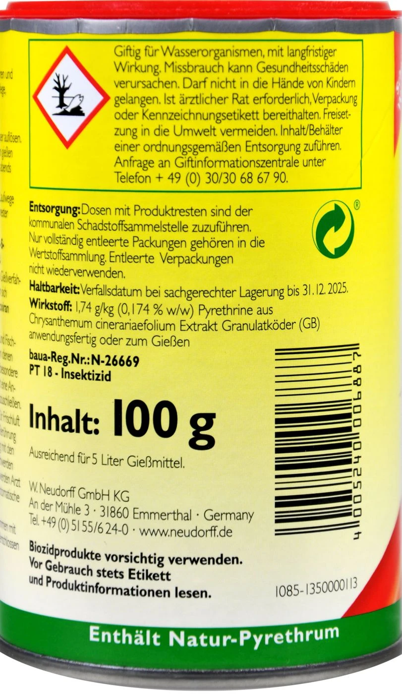 Neudorff Loxiran - S - Ameisenmittel - 100 G 2 Neudorff Loxiran - S - Ameisenmittel - 100 G – Bild 2