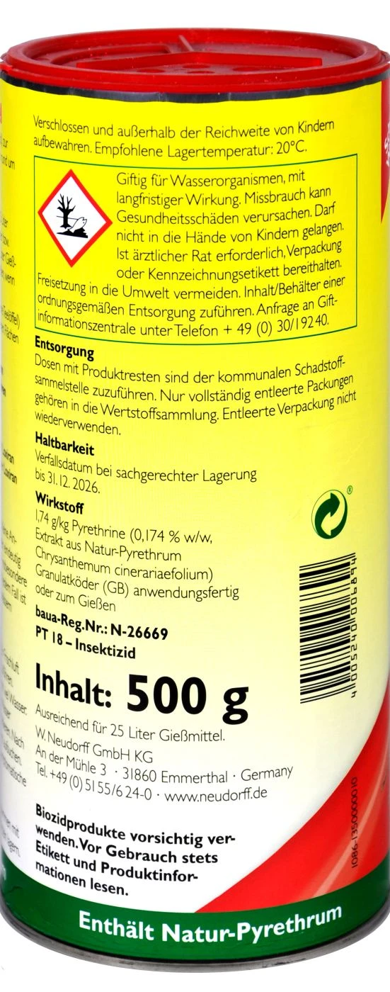 Neudorff Loxiran - S - Ameisenmittel - 0,5 Kg 3 Neudorff Loxiran - S - Ameisenmittel - 0,5 Kg – Bild 3