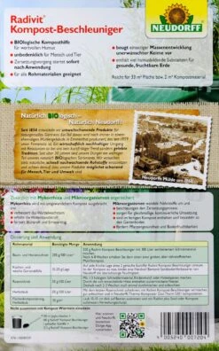 Neudorff Radivit Kompost-Beschleuniger - 1 Kg -Garten und Außenbereich Neudorff20Radivit20Kompost Beschleuniger 42147 H01