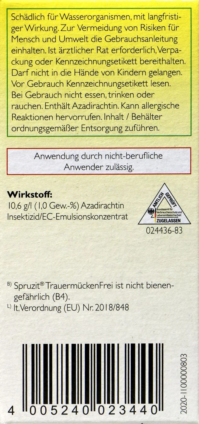 Neudorff Spruzit TrauermückenFrei - 30 Ml 4 Neudorff Spruzit TrauermückenFrei - 30 Ml – Bild 4