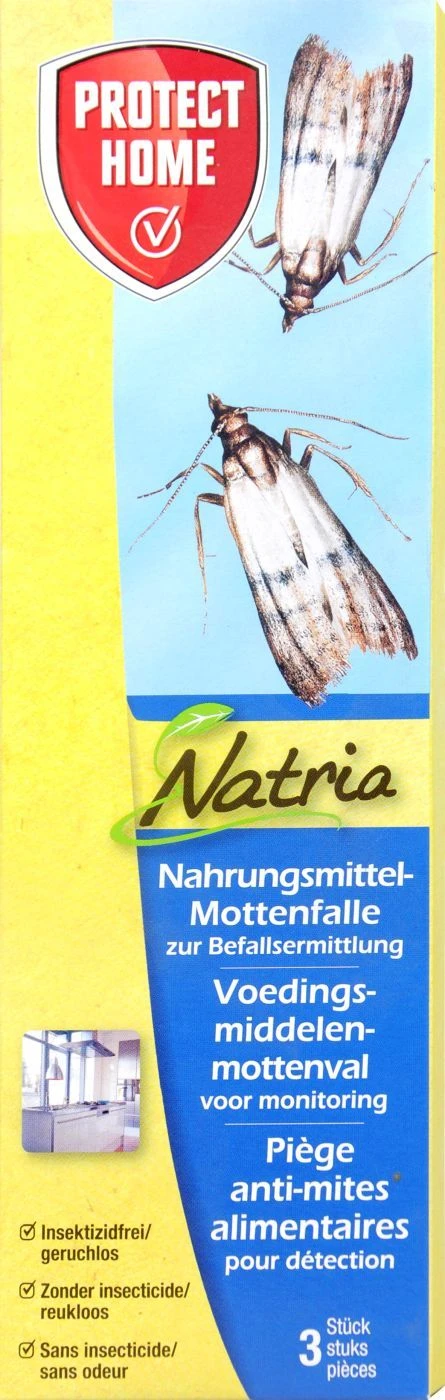 Protect Home Natria Nahrungsmittel Mottenfalle - 3 Stück 1 Protect Home Natria Nahrungsmittel Mottenfalle - 3 Stück