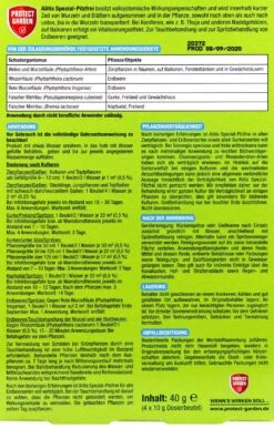 Protect Garden Alitis Spezial Pilzfrei - 40 G 8 Protect Garden Alitis Spezial Pilzfrei - 40 G -Garten und Außenbereich Protect20Garden20Alitis20Spezial20Pilzfrei 33520 H01