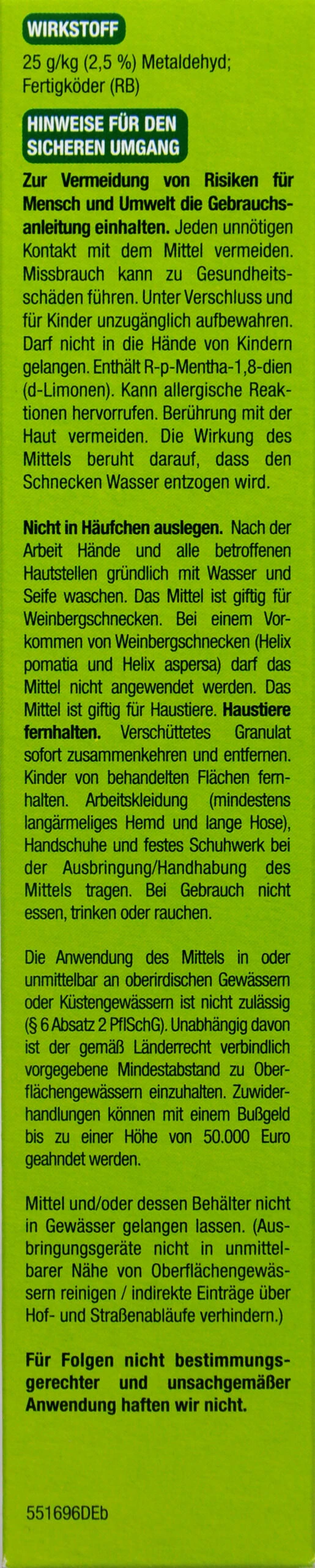 Protect Garden Schneckenkorn Protect Maxx - 250 G 3 Protect Garden Schneckenkorn Protect Maxx - 250 G – Bild 3