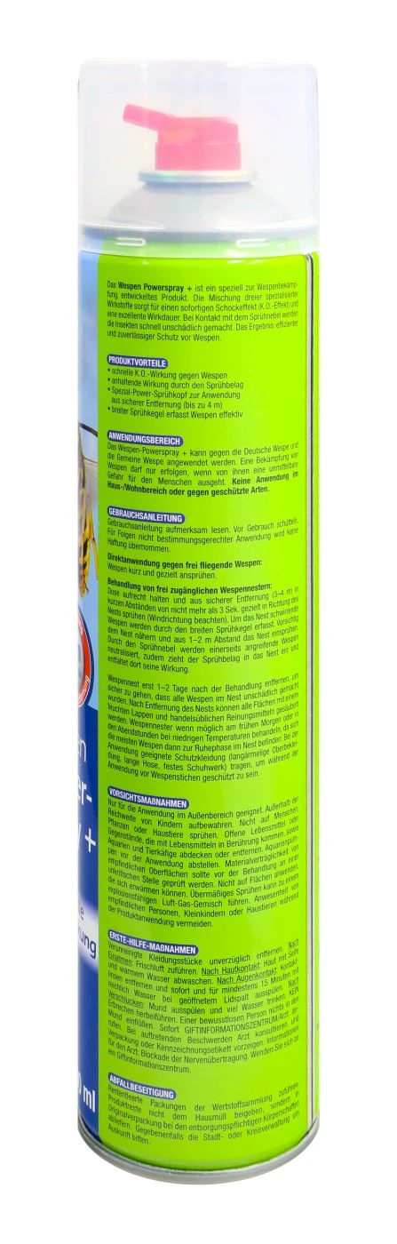 Protect Home Wespen Powerspray - 0,6 L 2 Protect Home Wespen Powerspray - 0,6 L – Bild 2