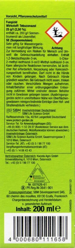 Protect Garden Curamat Rosen-Pilzfrei - 200 Ml -Garten und Außenbereich Protect Garden Curamat Rosen Pilzfrei 34315 R01