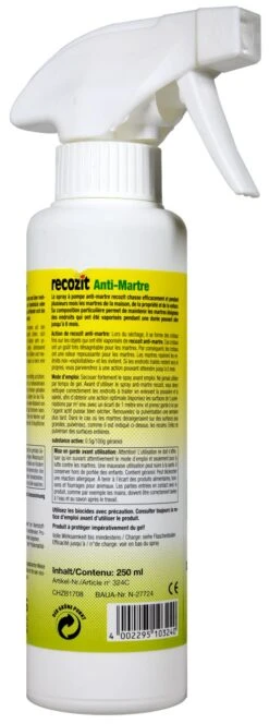 Recozit Anti-Marder Spray - 250 Ml 5 Recozit Anti-Marder Spray - 250 Ml -Garten und Außenbereich Recozit20Anti Marderspray 31216 H02