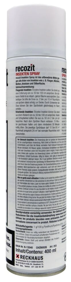 Titelseite -Garten und Außenbereich Recozit20Insekten20Spray 37262 H01