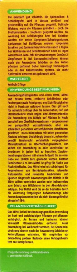 Solabiol Bio Spinnmilben- Und Schädlingsfrei - 250 Ml 7 Solabiol Bio Spinnmilben- Und Schädlingsfrei - 250 Ml -Garten und Außenbereich Solabiol20Bio20Spinnmliben20 20und20Schaedlingsfrei 34331 R01