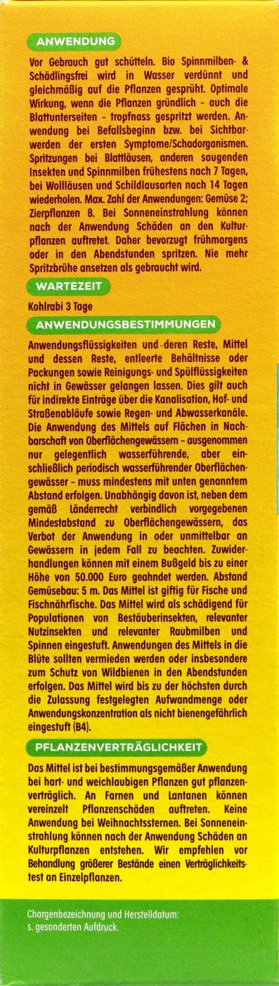 Solabiol Bio Spinnmilben- Und Schädlingsfrei - 250 Ml 4 Solabiol Bio Spinnmilben- Und Schädlingsfrei - 250 Ml – Bild 4