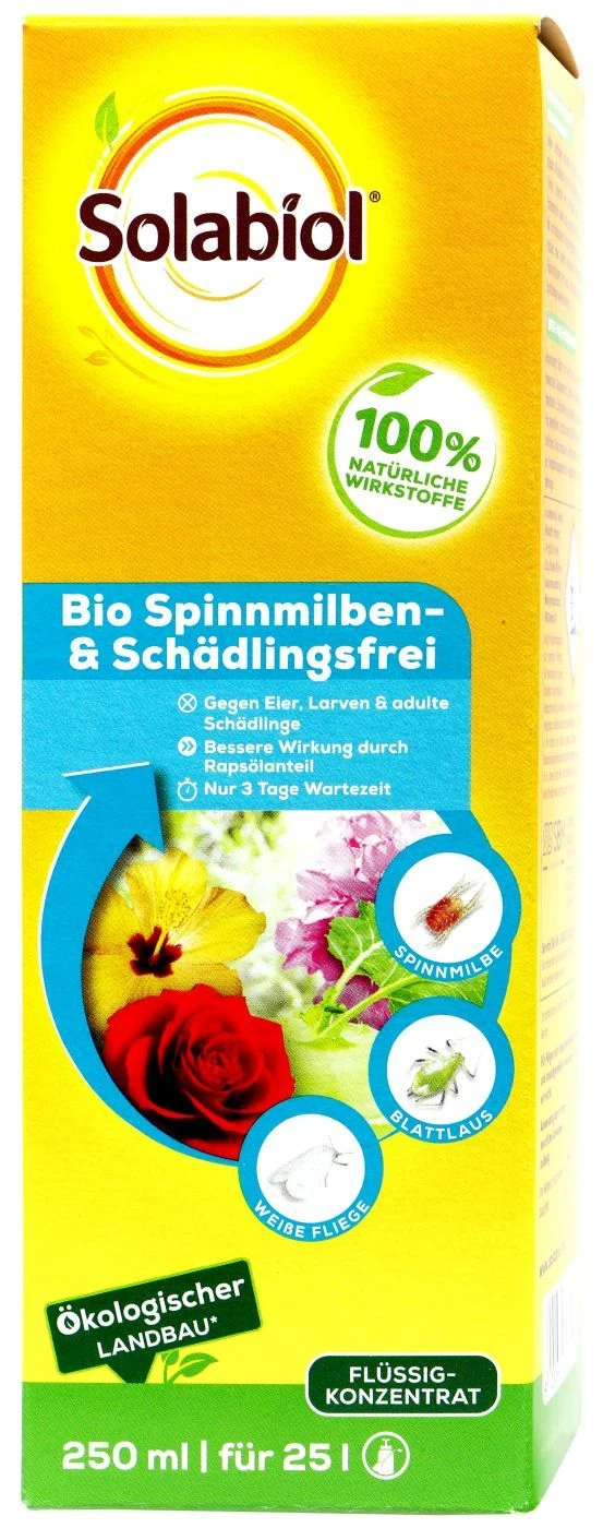 Solabiol Bio Spinnmilben- Und Schädlingsfrei - 250 Ml 1 Solabiol Bio Spinnmilben- Und Schädlingsfrei - 250 Ml