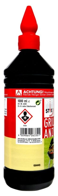 Styx Grillanzünder - 1 L -Garten und Außenbereich Styx20Grillanzuender 43728 H02