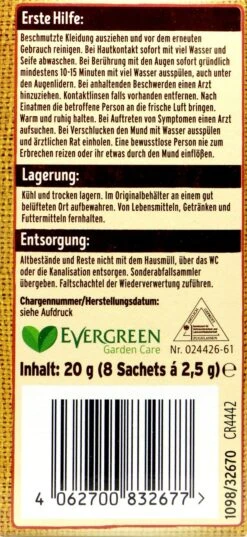 Naturen Bio Zünsler & Raupenfrei XenTari - 20 G 8 Naturen Bio Zünsler & Raupenfrei XenTari - 20 G -Garten und Außenbereich Substral20Naturen20Zuensler20und20Raupenfrei20XenTari 32501 L01