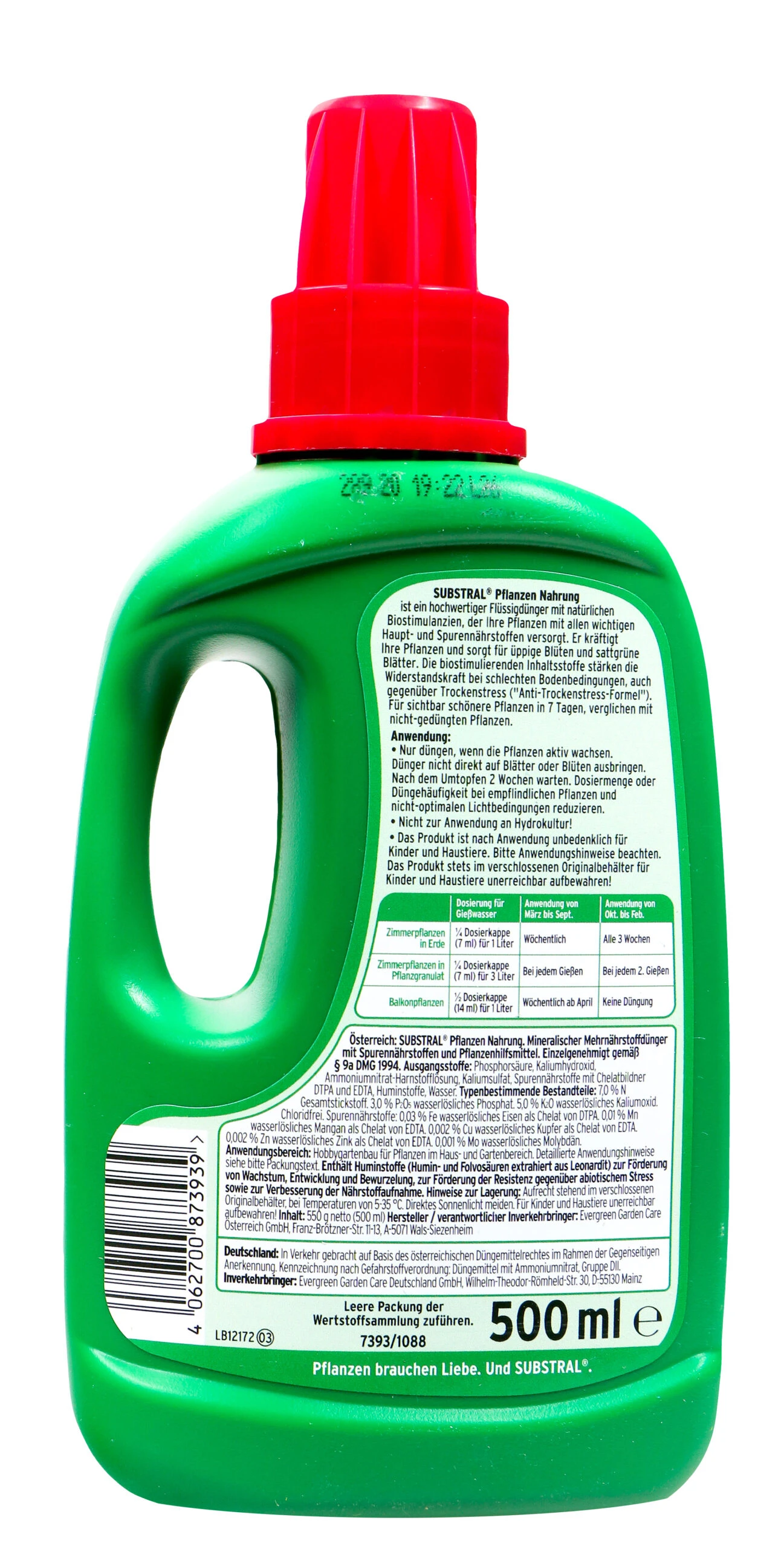 Substral Pflanzen-Nahrung - 0,5 L 2 Substral Pflanzen-Nahrung - 0,5 L – Bild 2