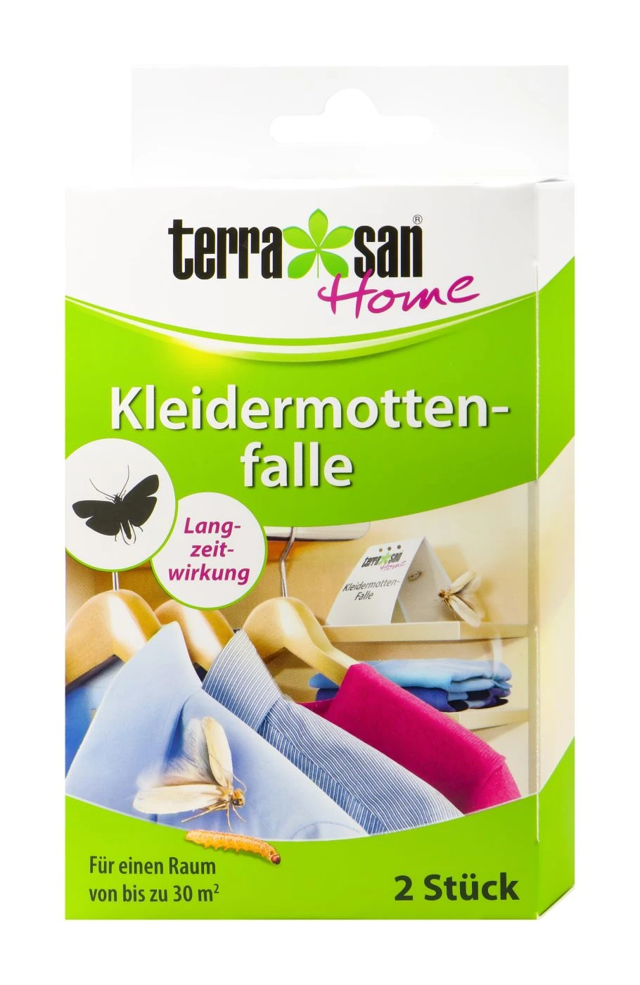 Terrasan Kleidermotten - Falle - 2 Stück 1 Terrasan Kleidermotten - Falle - 2 Stück